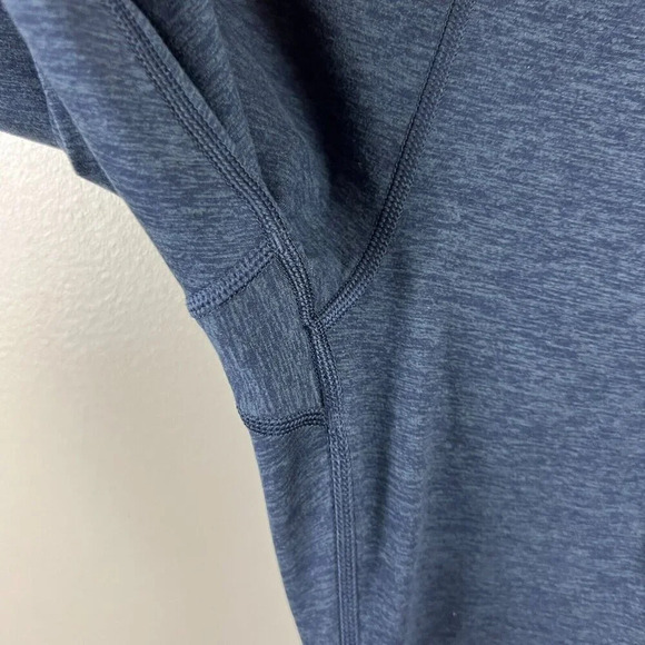 Athleta Exhale Stash Pocket Heel Tight Legging Size XS Blue Yoga Workout - Picture 8 of 12